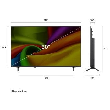 Immagine dimensioni TV 50NU900B6LA 2026